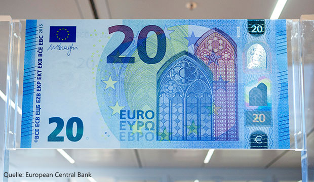 Neuer 20-Euro-Schein Neuer 20-Euro-Schein